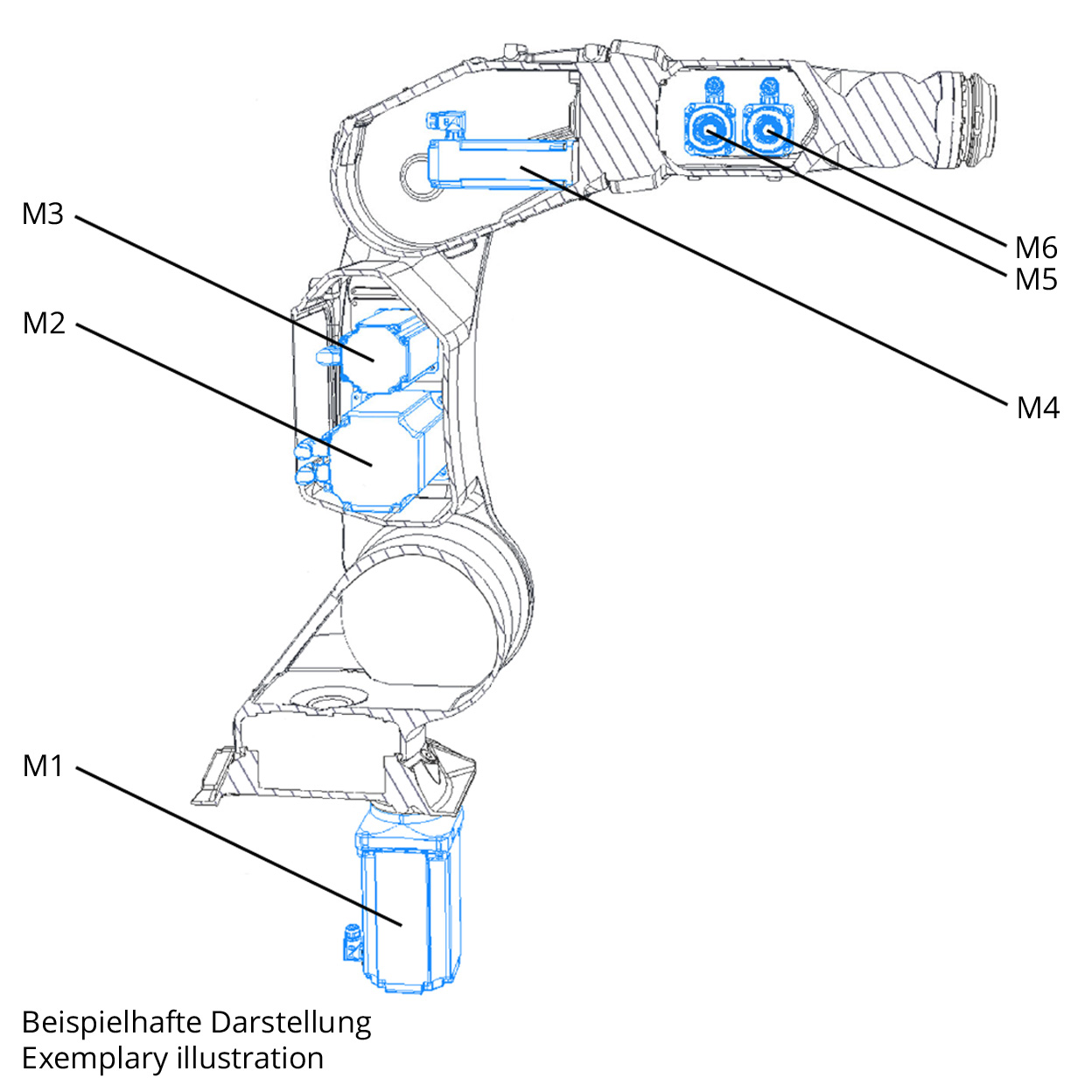 ARTICULATED articc.m6-1665-30kg